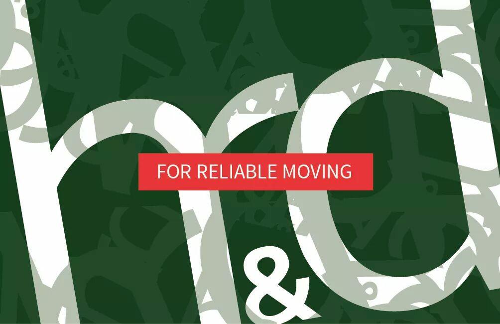 Loading furniture into removal van