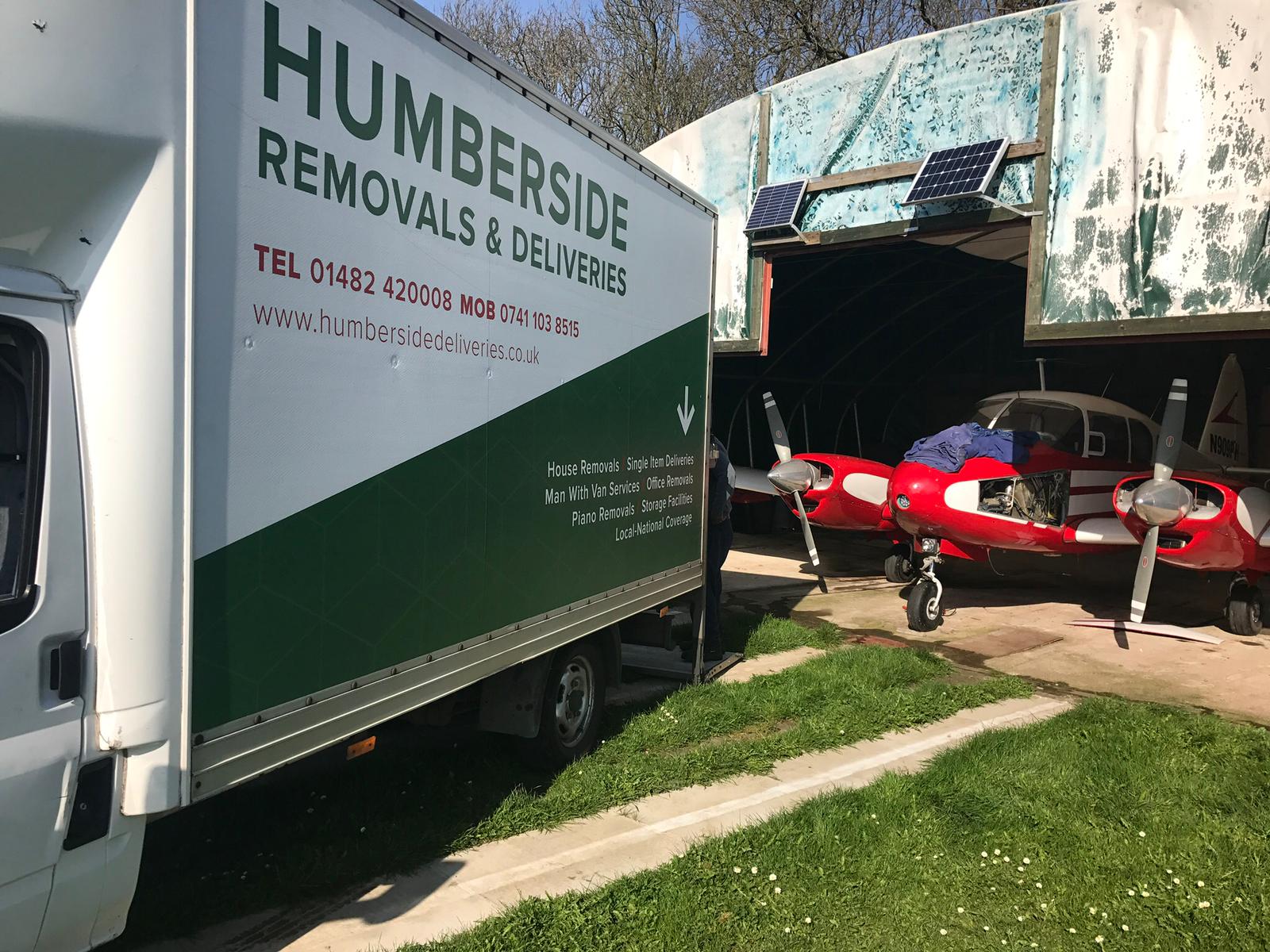 Humberside Removals van - professional removal service